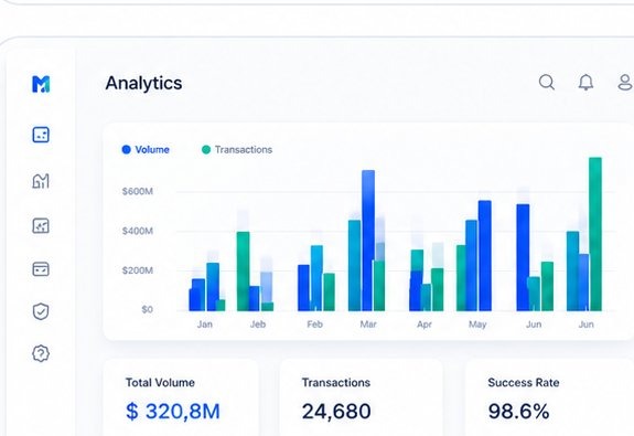 Business analytics dashboard mockup